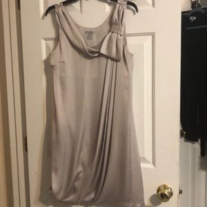 Silver/gray mini dress